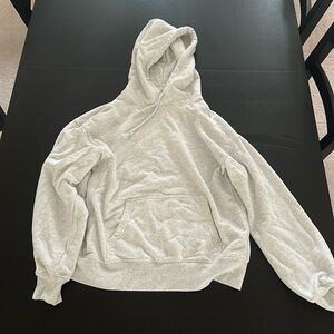 Aritzia Heather Cloud white boyfriend hoodie. Size small VERY lightly worn.
